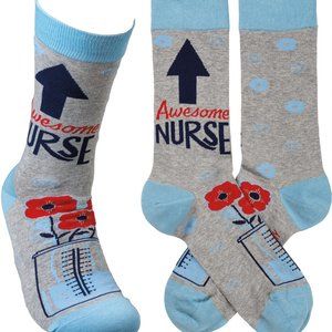 Awesome Nurse Socks - Women's Socks. Great Nurse Gift.